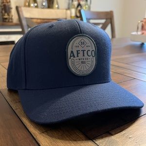 Aftco SnapBack hat - Navy blue